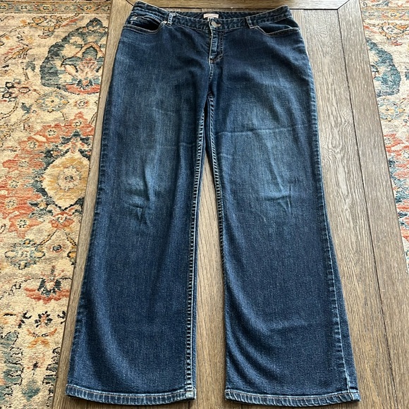J. Jill Authentic Fit Below Waste Women’s Jeans Size 10 - Picture 2 of 13